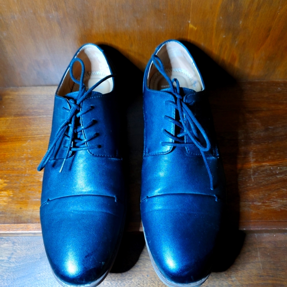 SOLD! Apt 9 Apbrendan Blk Mens Dress Shoe Size 10.5